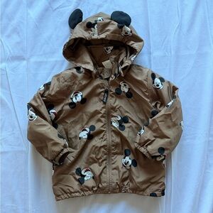 Mickey Mouse Hooded Jacket - Size 2T